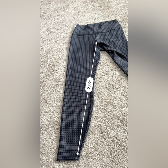 Gilly Hicks Women’s Gray Plaid Active Leggings Size Medium - Picture 5 of 6